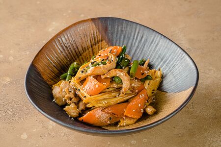 Фуджи с курицей