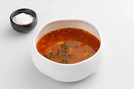 Суп-гуляш по-венгерски из телятины