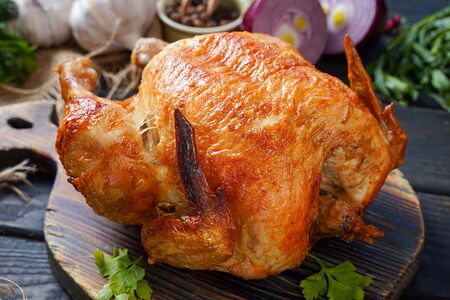 Курица Гриль с овощным салатом