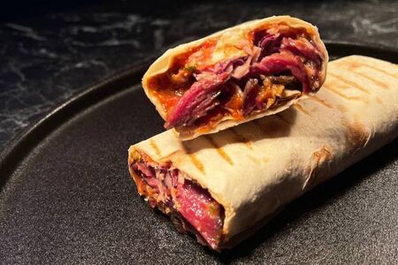 Техасская шаурма с брискетом