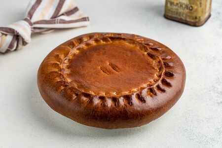 Пирог с мясом и капустой