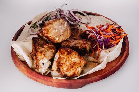 Шашлык из куриного филе 