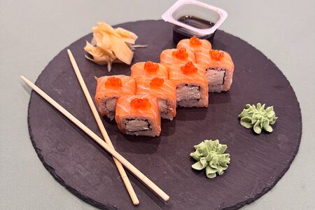 Ролл Филадельфия с огурцом