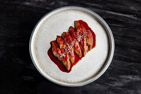 Сашими из угря