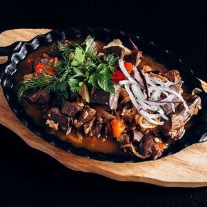 Дотур - Жареные бараньи внутренности