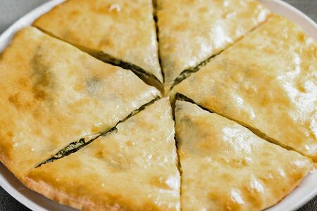 Хачапури со шпинатом 