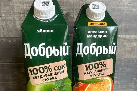 Сок Добрый апельсиновый