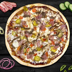 Мясной Барбекю, пицца 36 см