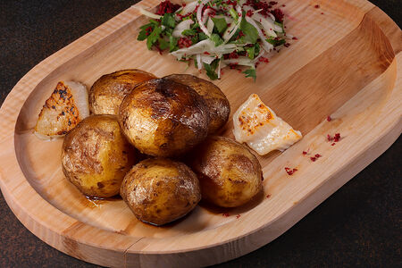 Картошка с курдюком