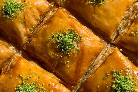 Пахлава с фисташкой 