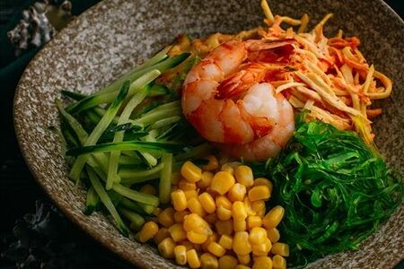 Поке с креветкой с соусом Унаги Основной