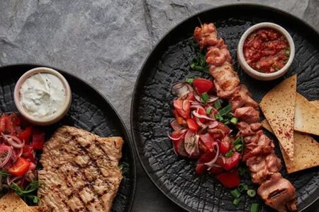 Куриное бедро на гриле