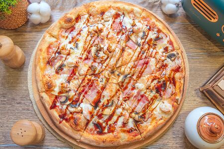 Пицца Бешенная креветка