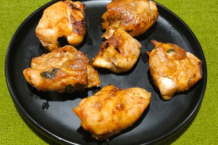 Шашлык из филе бедра куриного