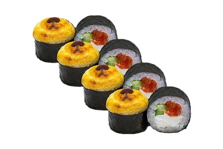 Запечённый ролл Филадельфия 