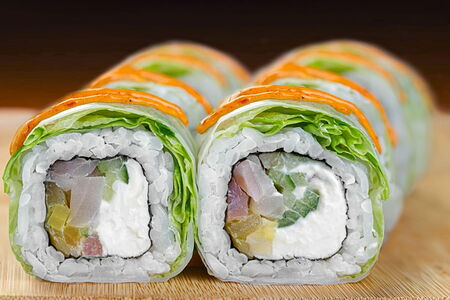 Бигролл Фрэш с окунем и тунцом