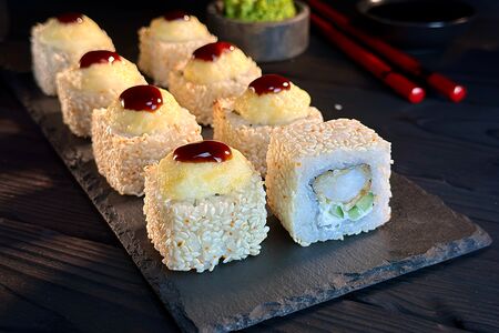 Запеченный с крабом