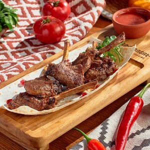 Шашлык из ягненка (каре) 