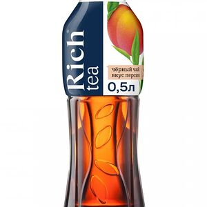 Rich черный чай со вкусом персик