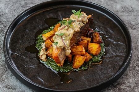 Форель по-бретонски