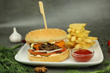 Бургер из говядины