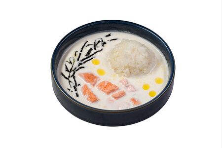 Сливочный том ям с лангустином и морепродуктами