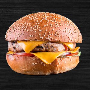 Чизбургер с говядиной