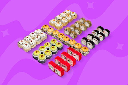 Сет 1.5 килограмма роллов