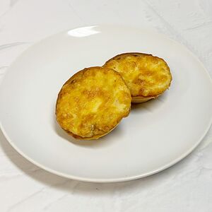 Жюльен с грибами в песочной тарталетке