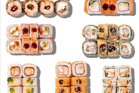 Большой сет с темпурными