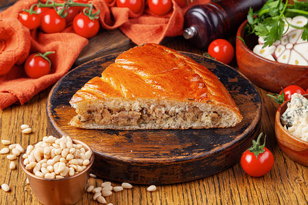 Кусок пирога с Мясом