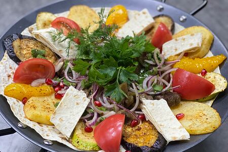 Садж из курицы