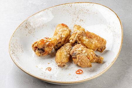 Крылья в чесночном соусе