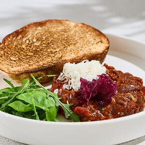 Тартар из мраморной говядины 