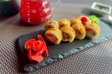 Ролл Жареный с цыпленком