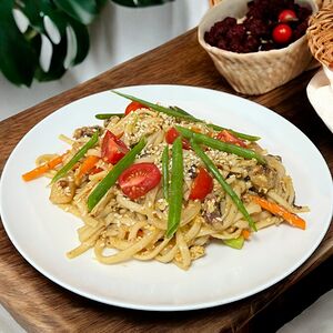 Лапша с морепродуктами