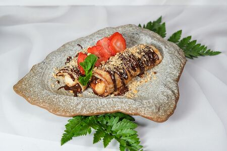 Креп с бананом