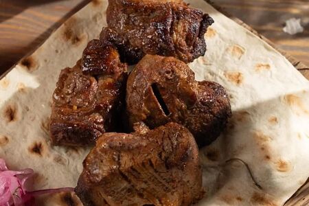 Шашлык из свиной мякоти