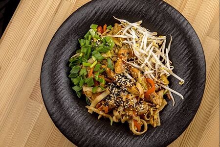 Лапша с цыпленком