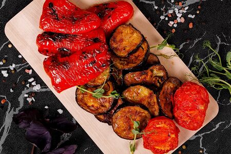 Овощи на углях