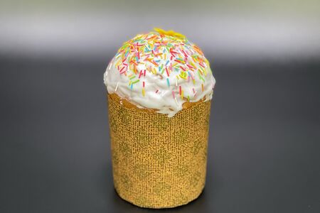 Кулич на опаре с маком 