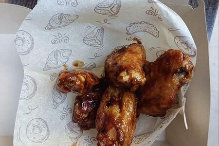 Крылышки куриные в соусе терияки