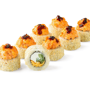 Запеченный с лососем