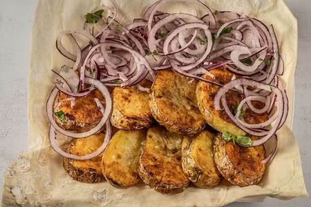 Картошка на мангале