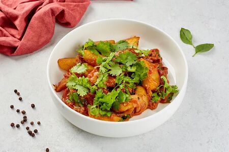 Жаркое из говяжей вырезки 