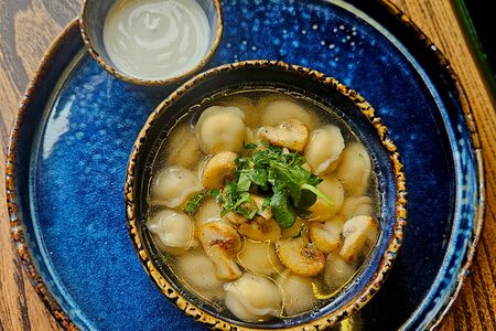 Пельмешки на грибной волне 