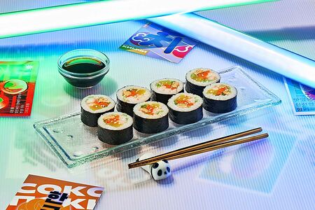 Кимпаб с креветками