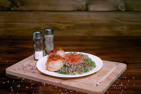 Тефтели мясные с рисом