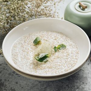 Киноа с авокадо кремом 