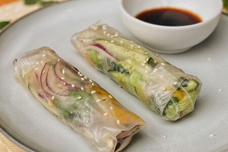 Спринг ролл с овощами